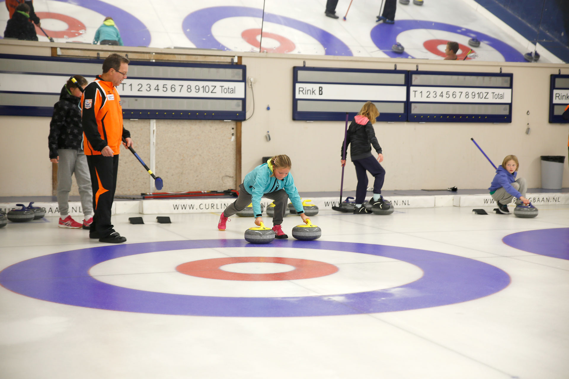 Kinderfeestjes bij Curlingbaan Zoetermeer