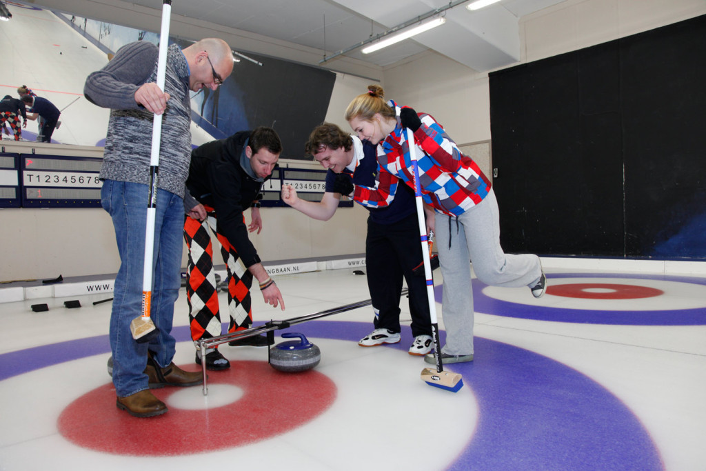 Curling meting Curlingbaan Zoetermeer